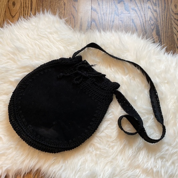 28 Shop purse suede & silk knit Made in Italy - Picture 2 of 6